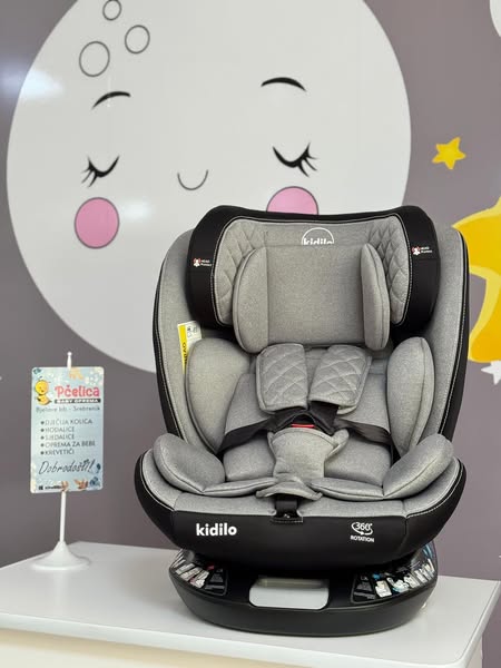 Pčelica Kidilo autosjedalica, Grey