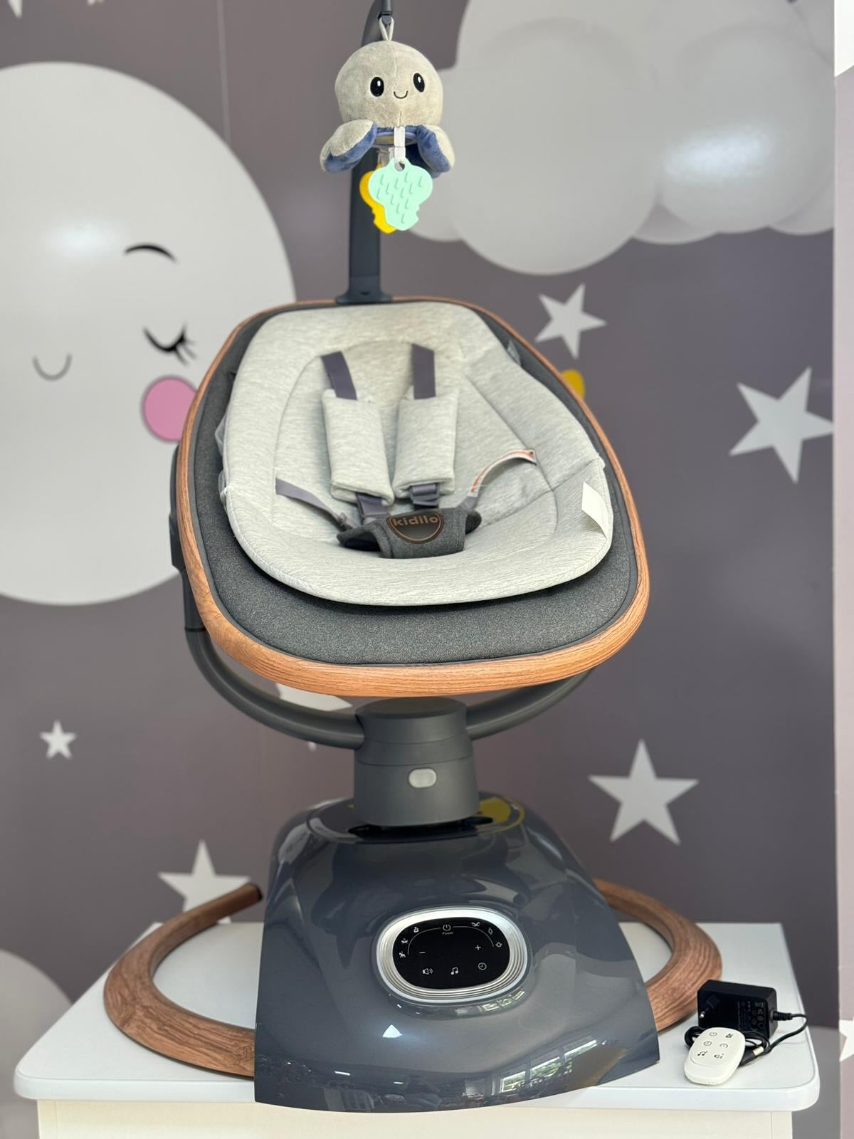 Pčelica Kidilo Smart ljuljačka, Grey
