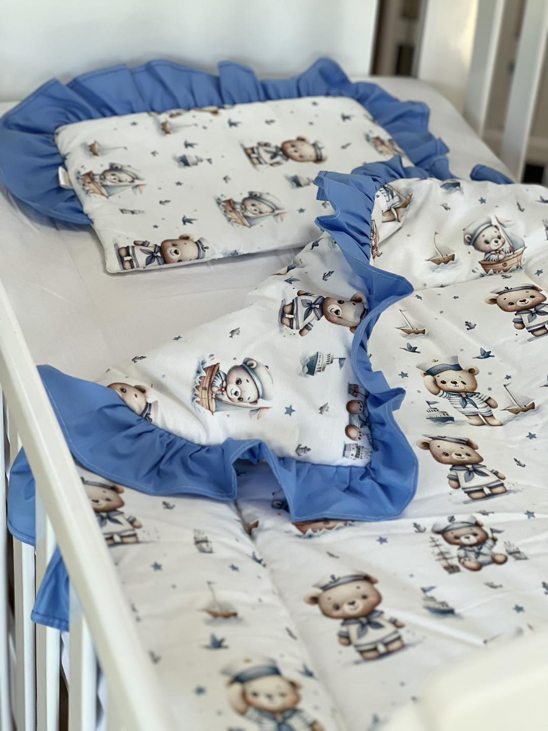 Set jastuk i jorgan sa karnerima, Sailor Bear Blue