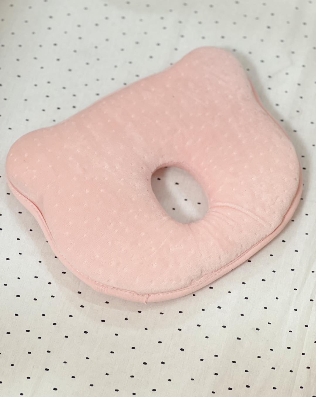 Jastuk za pravilno oblikovanje bebine glave, Pink