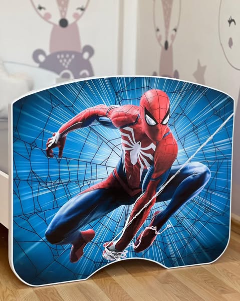 Krevet za djecu 160*70 cm sa dušekom, Spiderman