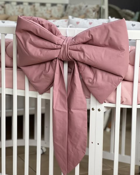 Ukrasna mašna za krevetić, Dark Pink