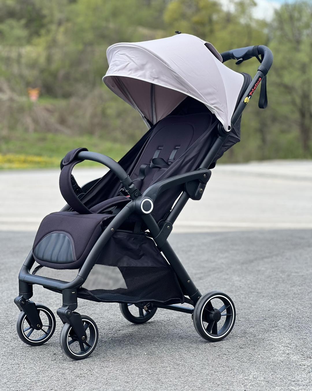 Pčelica autoslopiva kolica za bebe, Grey