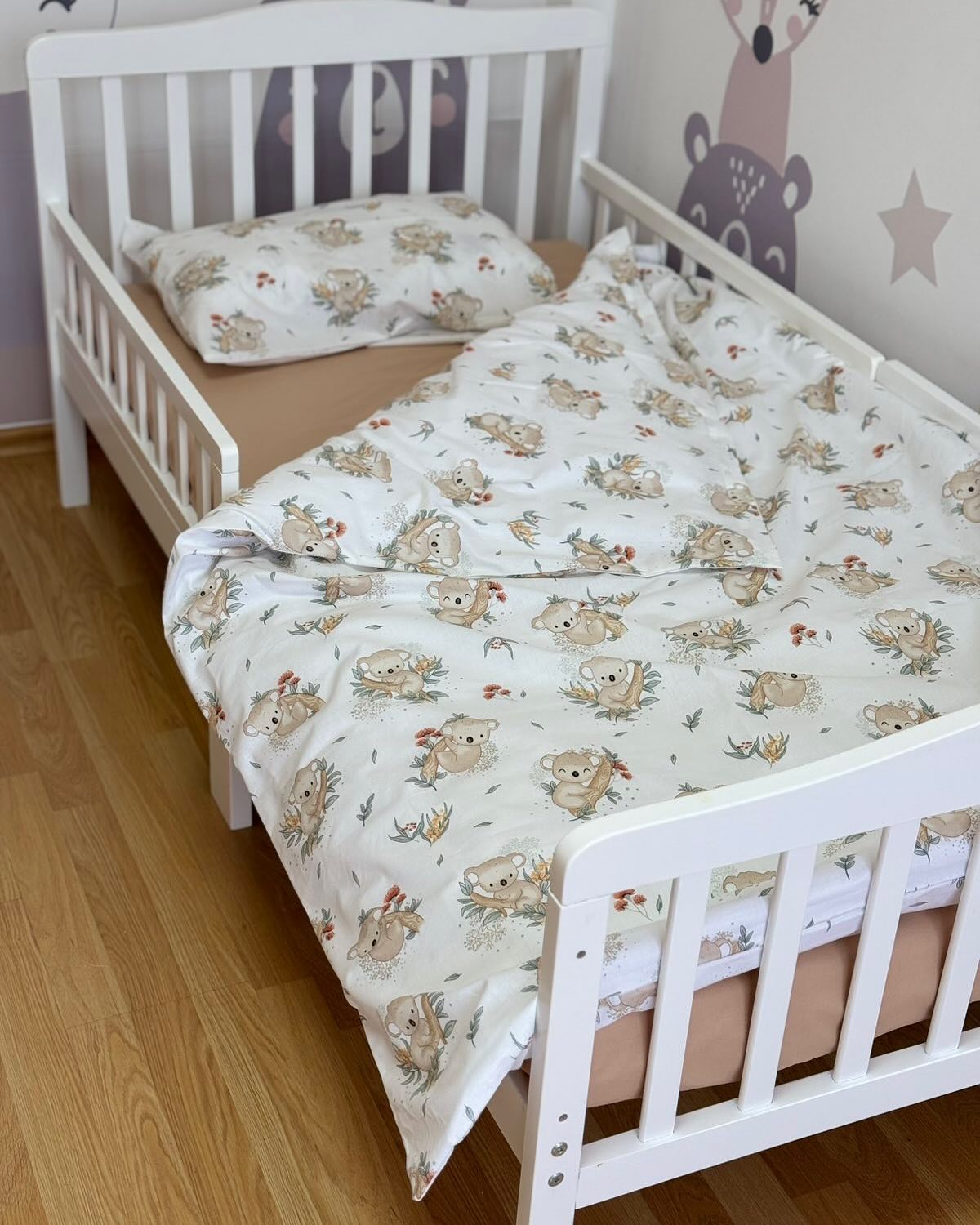 Dječija posteljina 3/1, Koala Beige