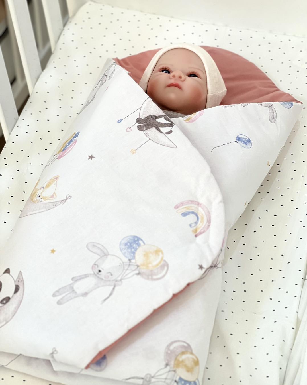 Albero mio smotuljak za bebe, Roze