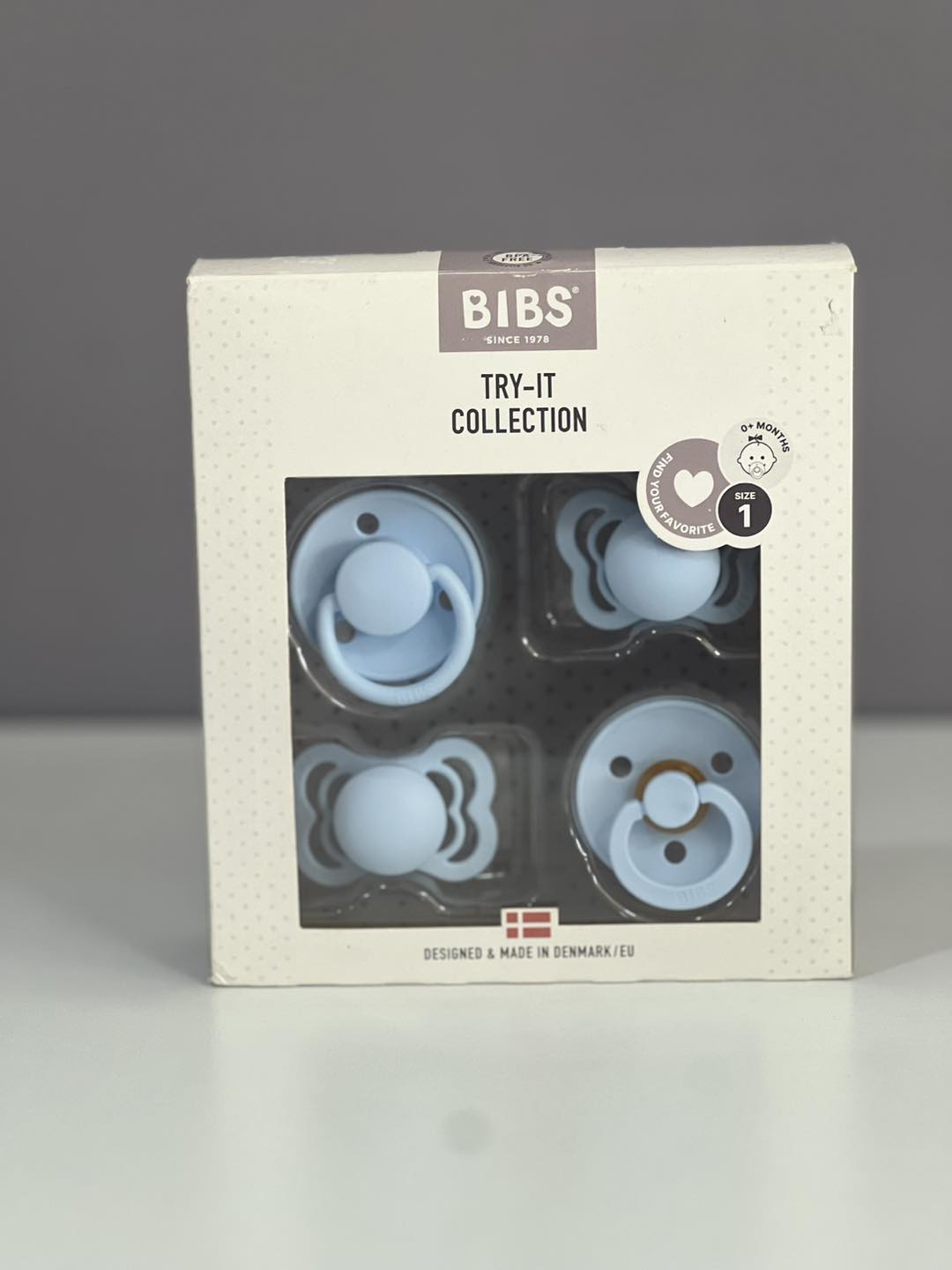 Bibs Try It Collection 4/1, Baby Blue, vel.1