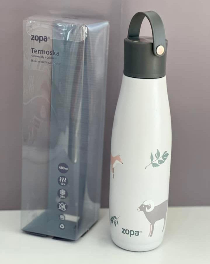 Zopa termos boca sa držačem 480 ml, Planine
