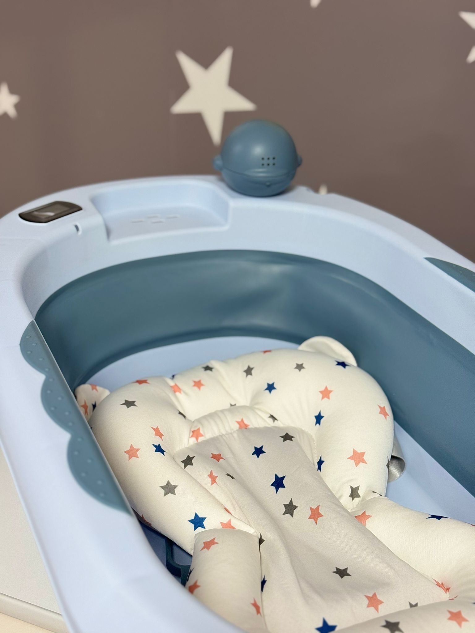 Pčelica sklopiva kadica s termometrom, Blue