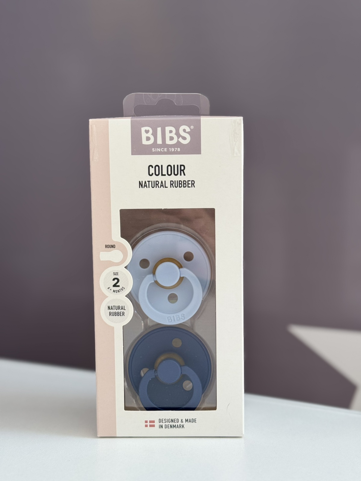 Duda BIBS / Blue and Light blue