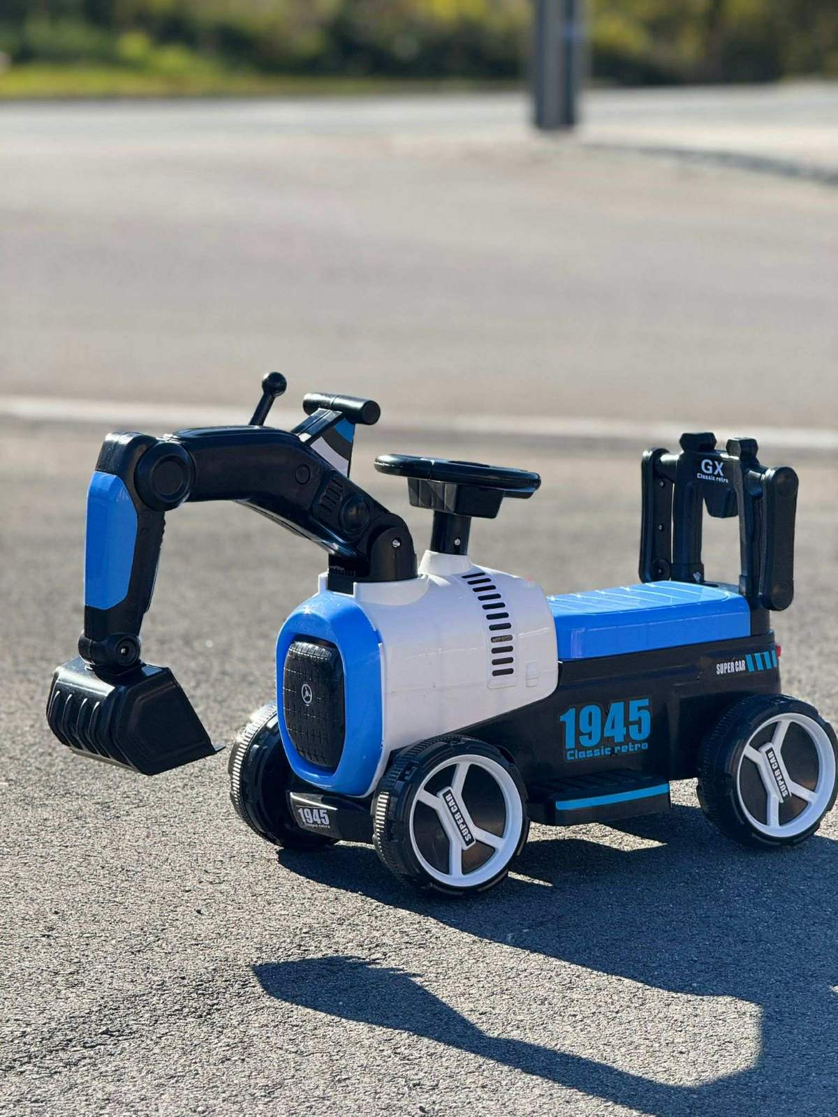 Bager na akumulator / Plavi