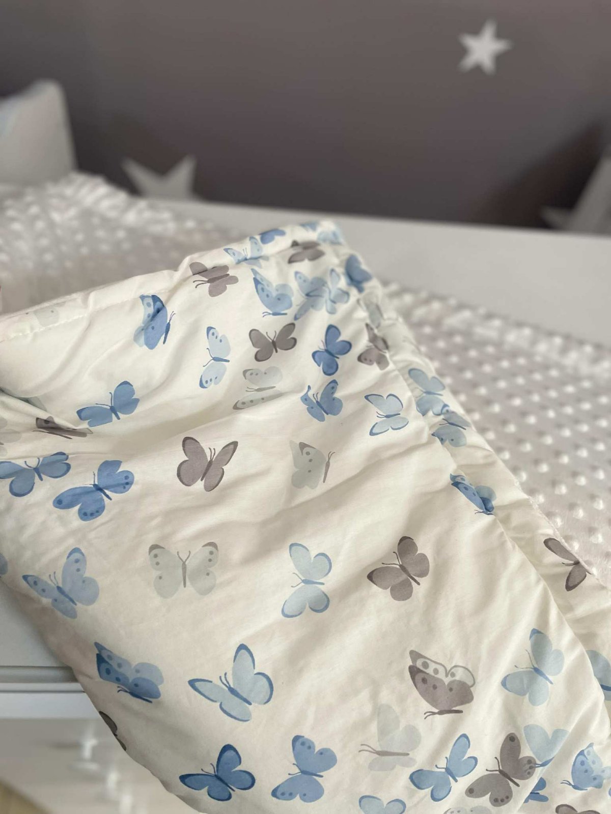 Pamučna dekica Mink / Blue Butterfly