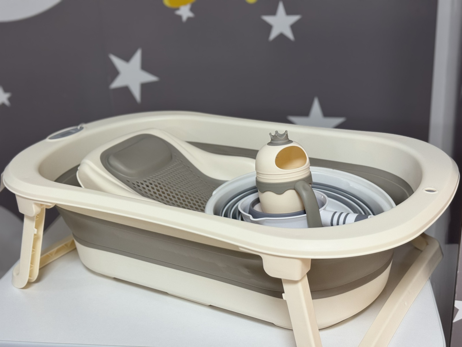 Skopivi set za kupanje / Grey