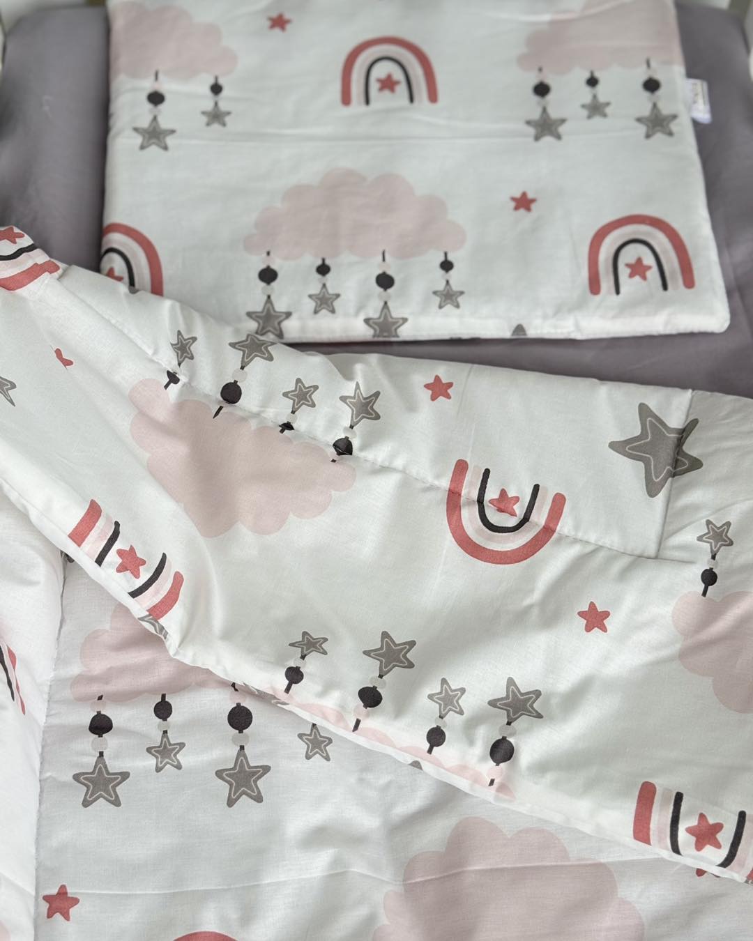 Set jastuk i jorgan, Rainbow Pink