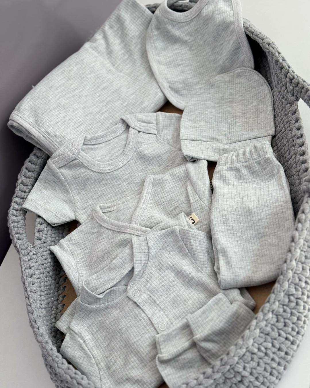 Baby set 8/1, Gray