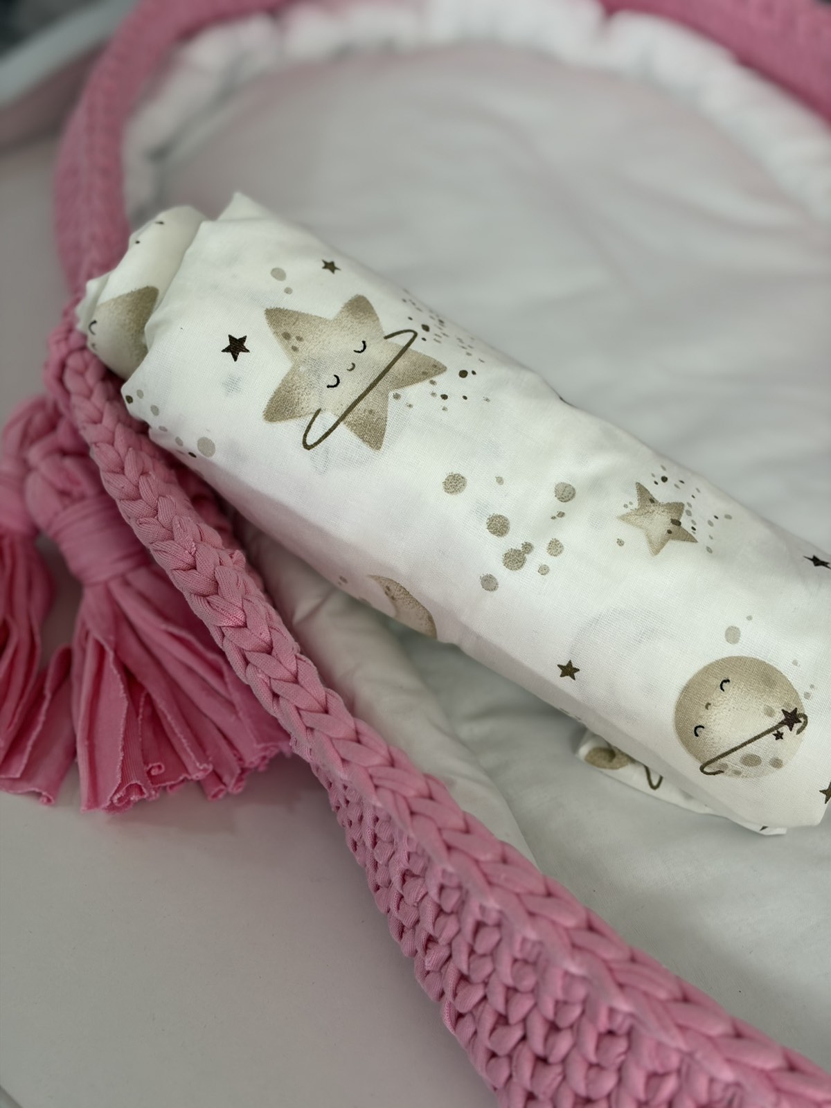 PČELICA PLAHTA NA GUMU/universe,beige