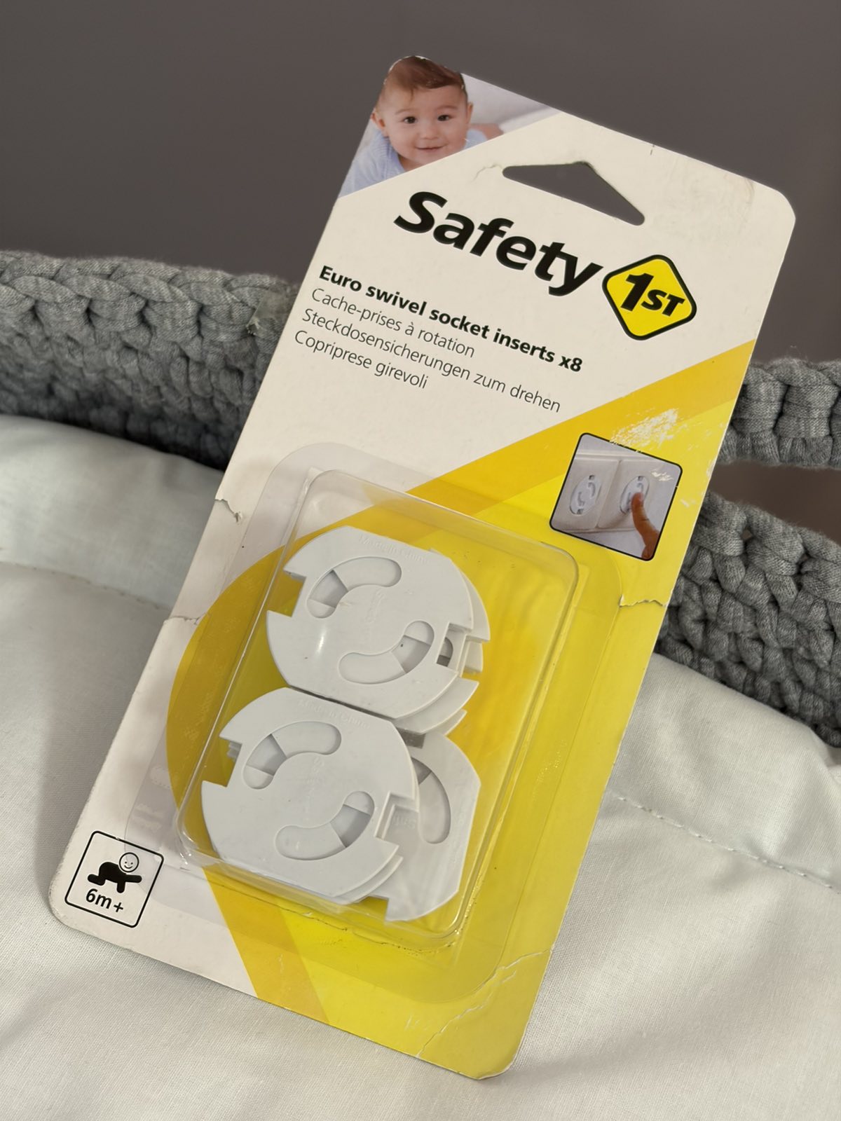 SAFETY 1ST ZAŠTITA ZA UTIČNICE/okretni ulošci,8komada