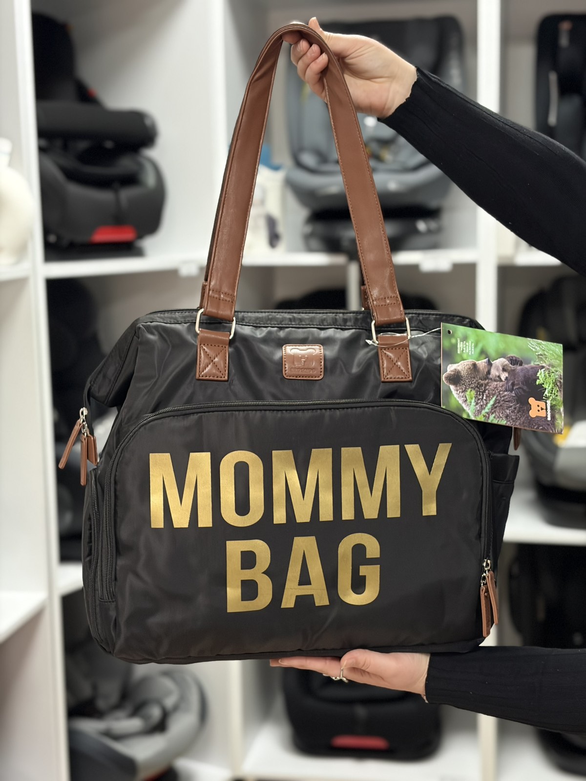 BROONDO MOMMY BAG/black
