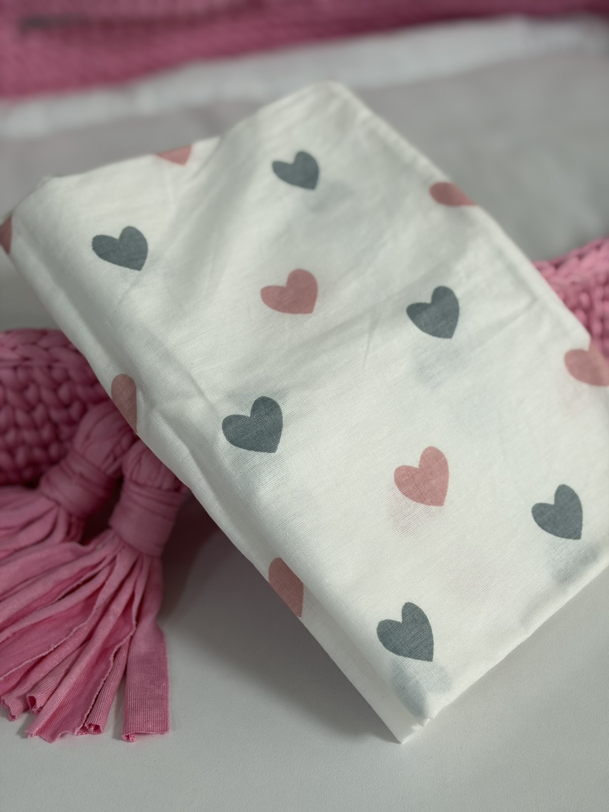 JASTUČNICA ZA BEBE/hearts