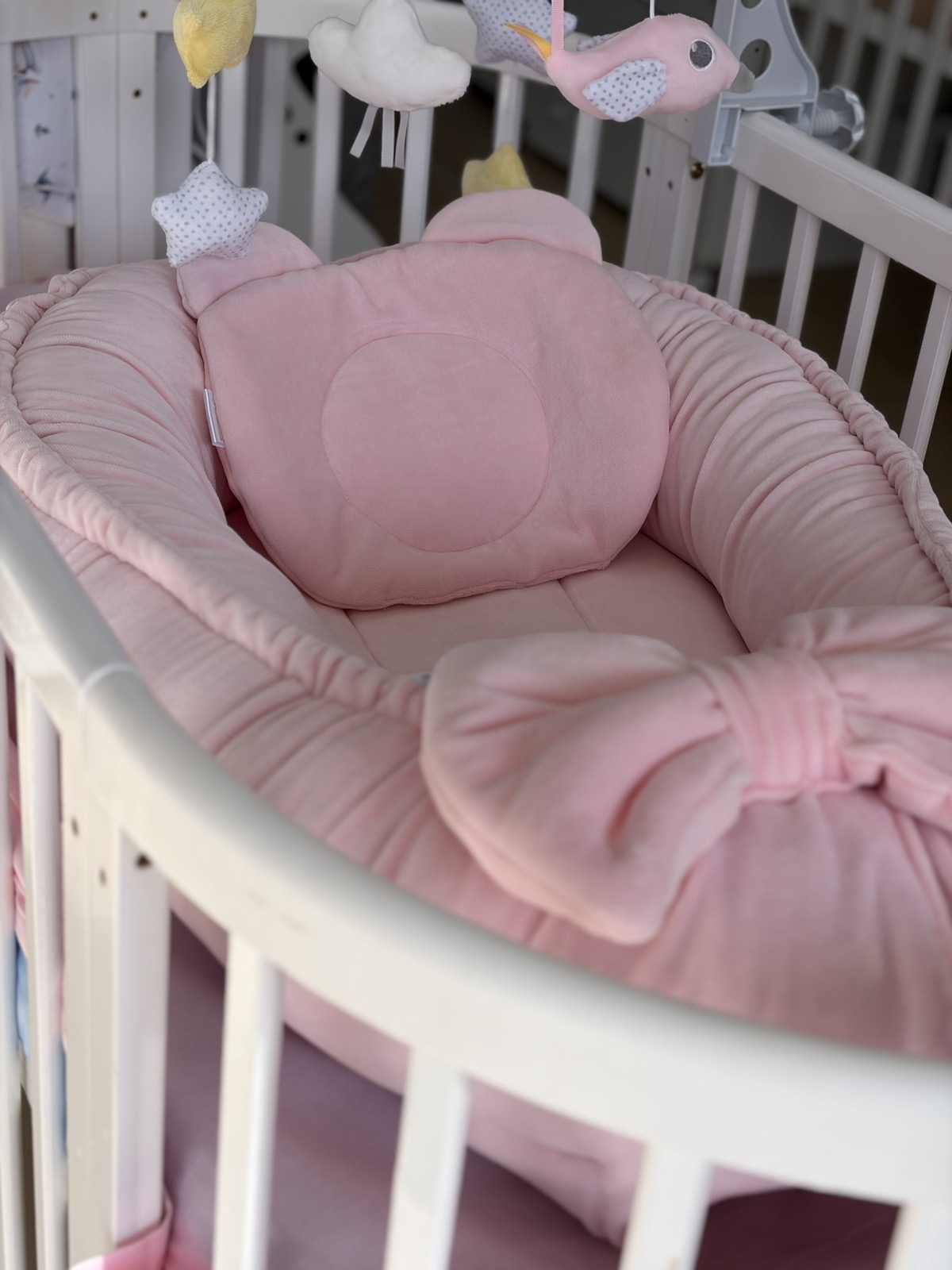 PČELICA  PLIŠANO BABY GNIJEZDO/baby blue