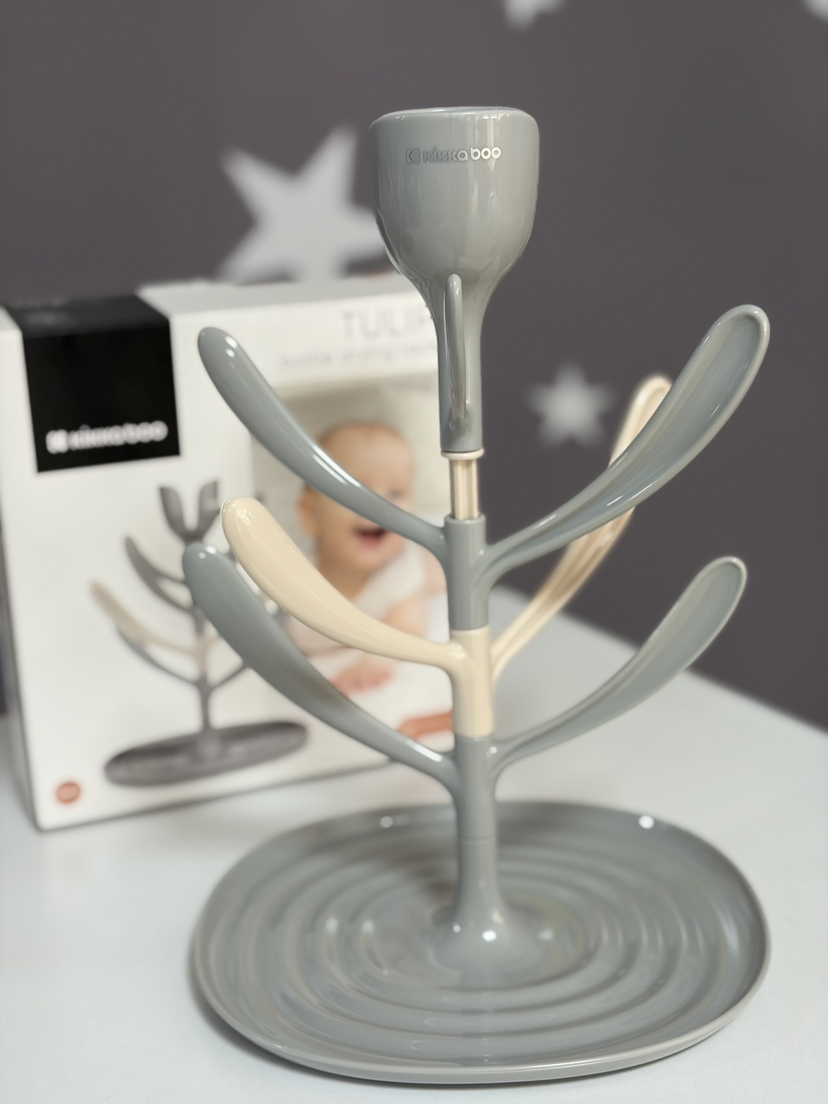 KIKKA BOO STALAK ZA SUŠENJE TULIP/gray