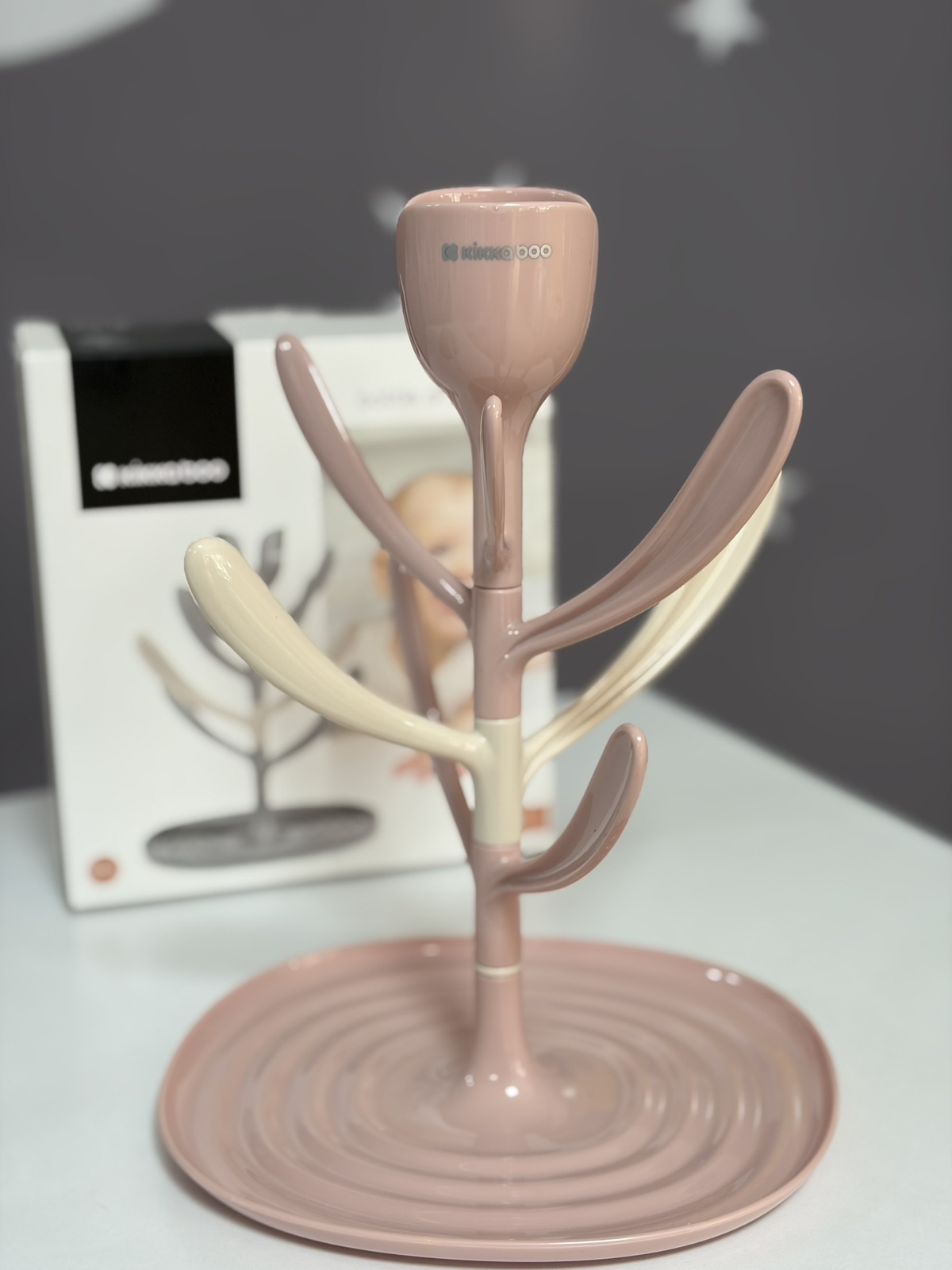 KIKKA BOO STALAK ZA SUŠENJE TULIPAN/pink