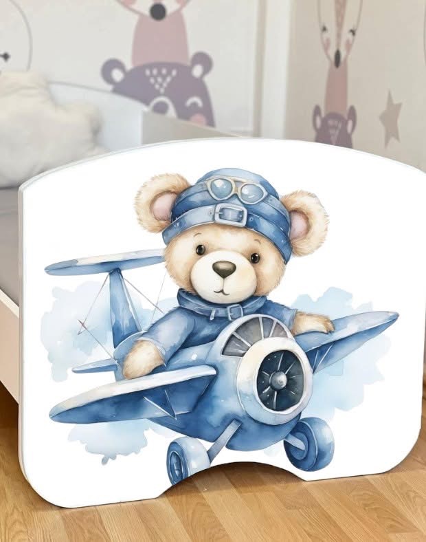 KREVET ZA DJECU SA DUŠEKOM/ teddy pilot 160*70