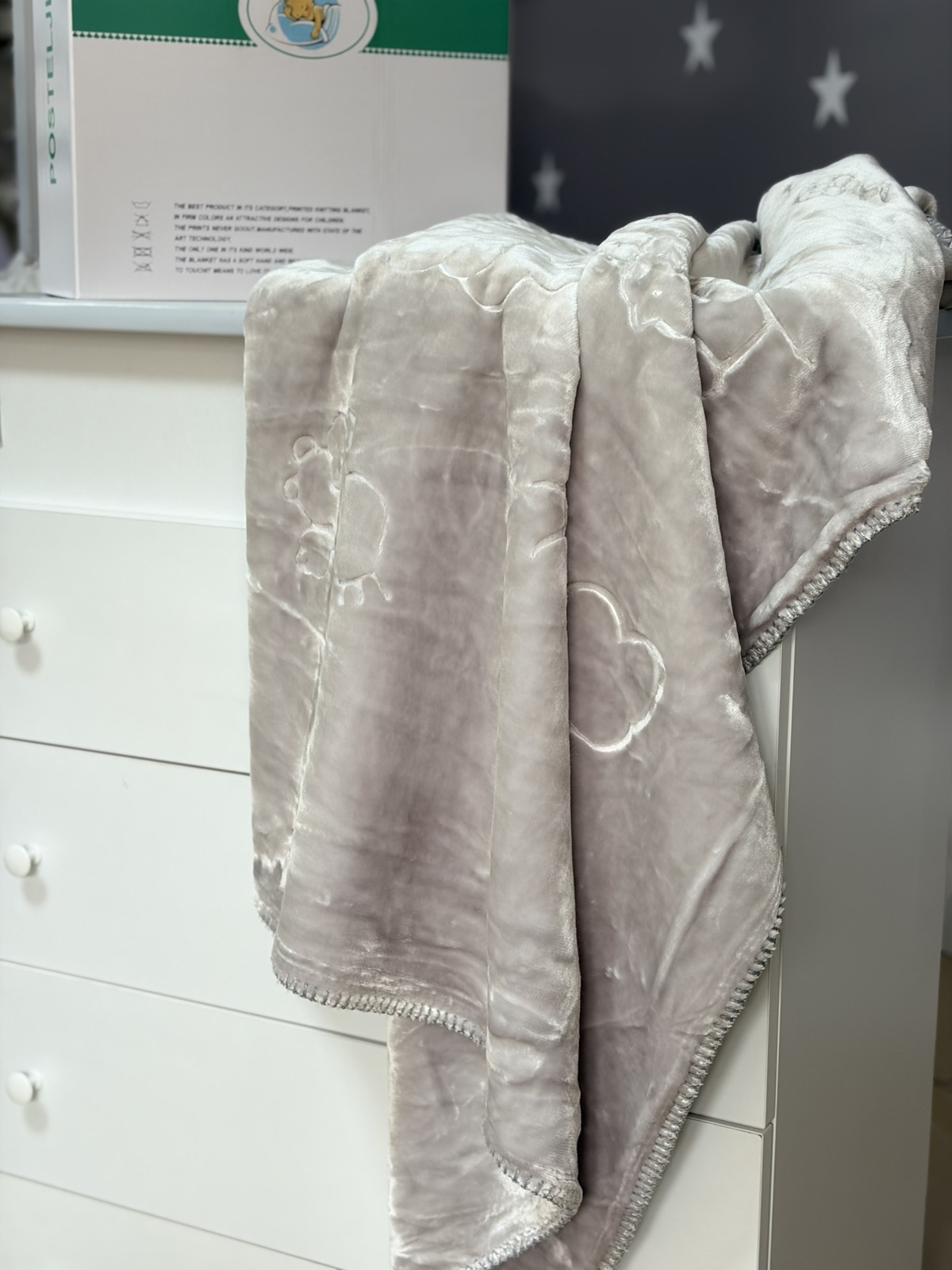 PČELICA DEKICA/cozy cloud grey