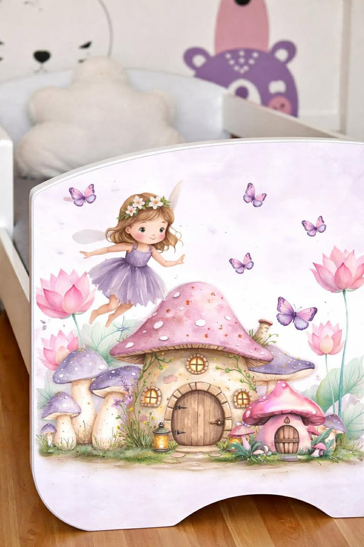 KREVET ZA DJECU SA DUŠEKOM/ 140*70 Fairy