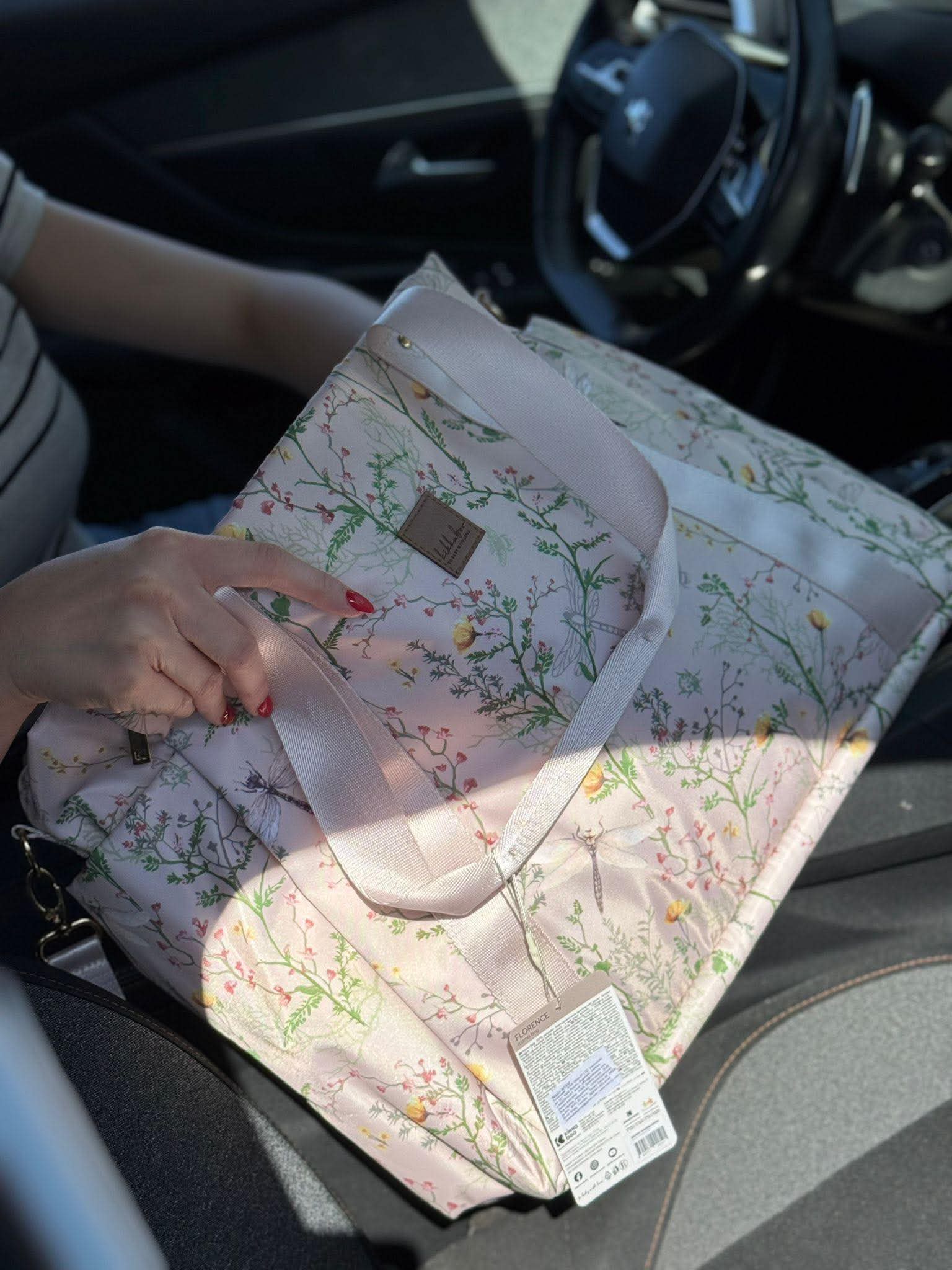 Kikka boo mama torba Secret Garden, Beige