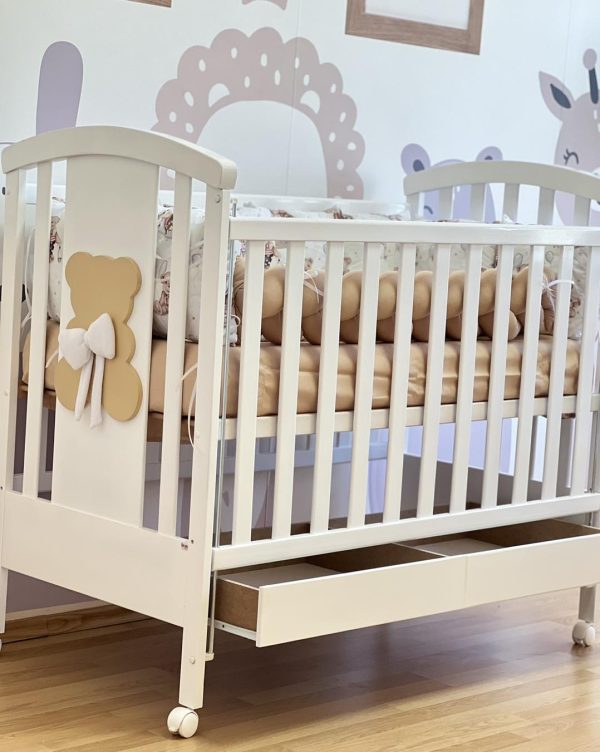 Krevetac Tedi beige sa ladicom
