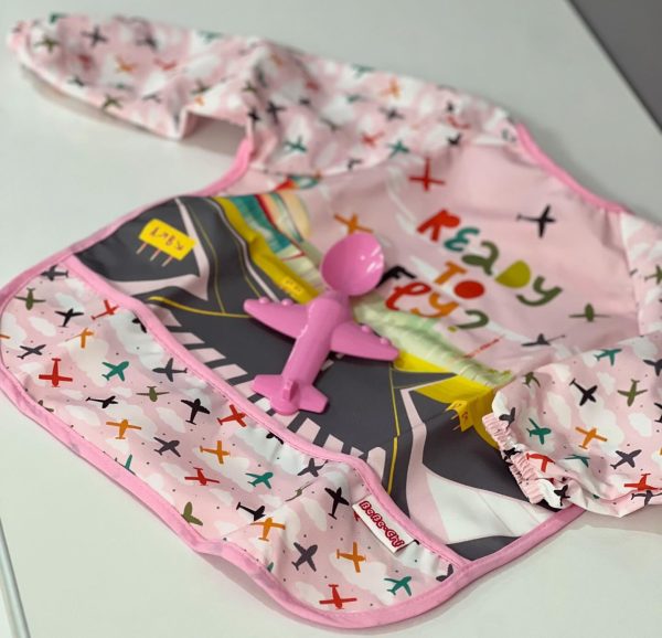 Siperak sa rukavima i džepom+kašika, Pink