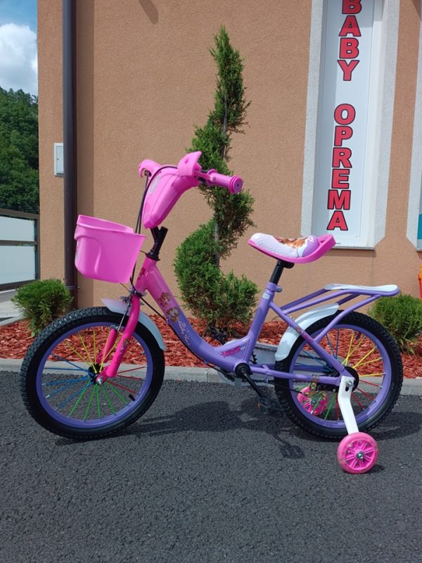 Bicikl za djecu 16", Lila/Pink