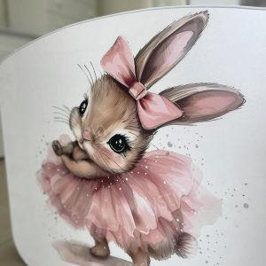 Krevet za djecu 160*70 cm sa dušekom, Bunny/Pink