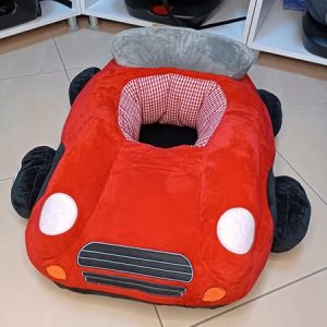 Plišana sjedalica auto Red