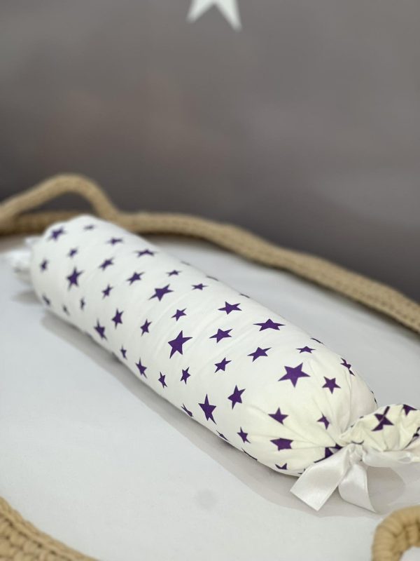 Nano ukrasni jastuk valjak, Purple Stars