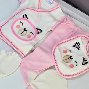 Esa set  odjeće 5/1, Bear/Pink