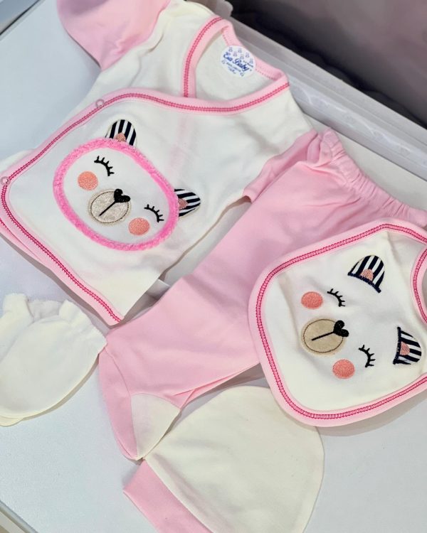 Esa set  odjeće 5/1, Bear/Pink