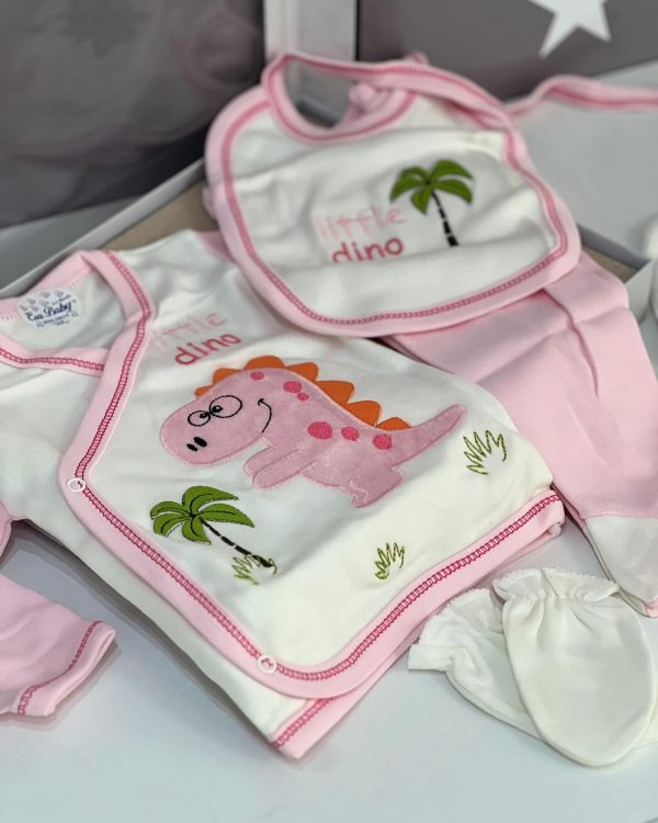 Esa set odjeće 5/1, Dinosaur/Pink