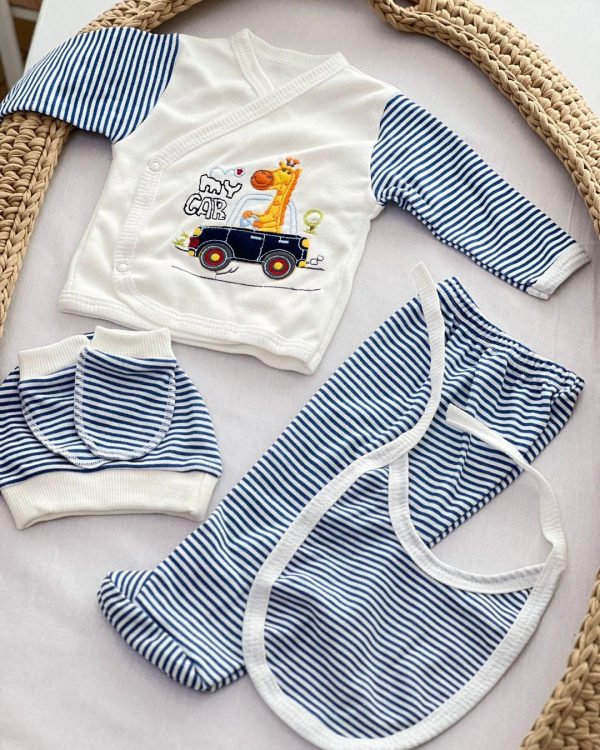 Set odjeće 5/1, Blue/White