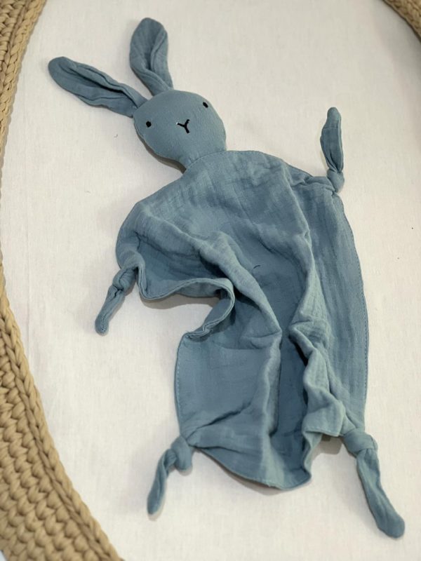 Mazilice od muslina Bunny, Dark Grey