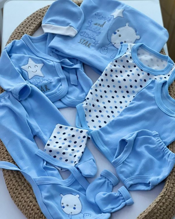 Set za bebe 10/1, Blue