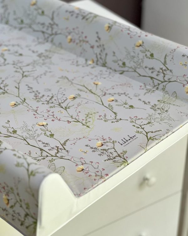 Kikka boo tvrda podloga za presvlačenje, Secret Garden Green