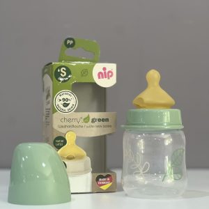Nip flašica široko grlo, 150 ml, 0+, Cherry Green, Green