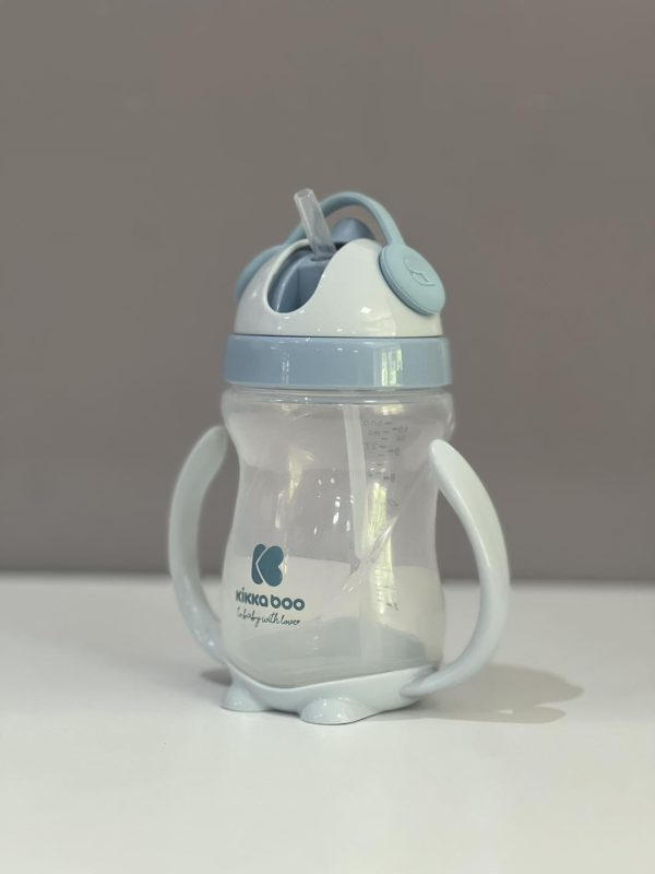 Kikka boo flašica sa slamkom, 300 ml, Blue