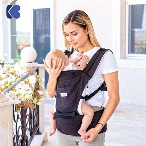 Kikka boo kengur nosiljka Chloe 3/1, Black
