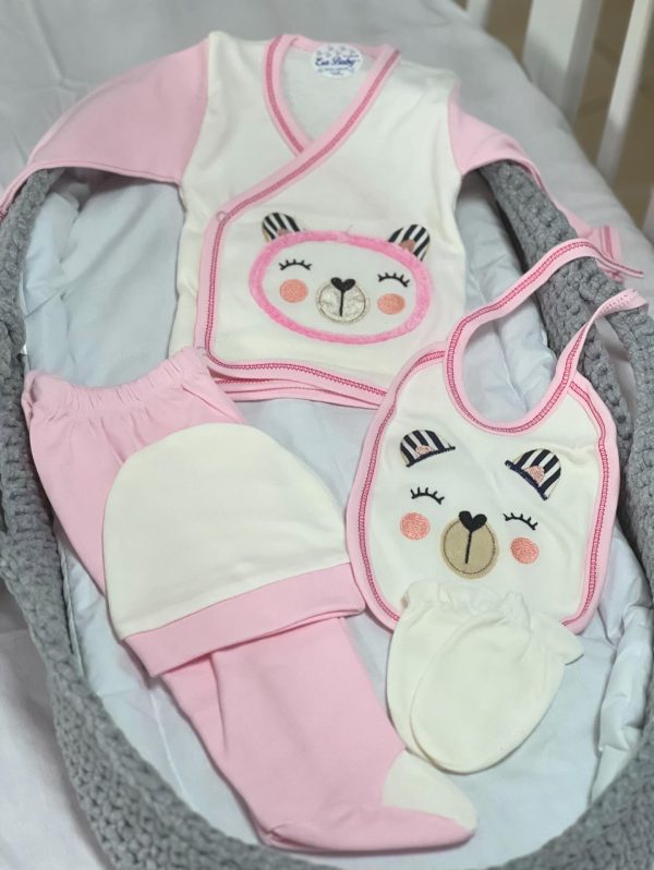 Esa set odjeće 5/1, Bear/Pink