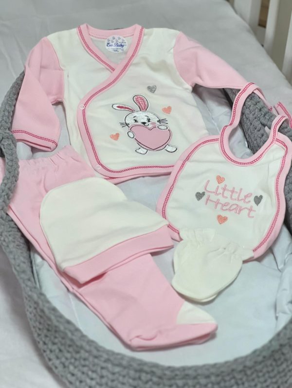 Esa set odjeće 5/1, Little Heart Pink